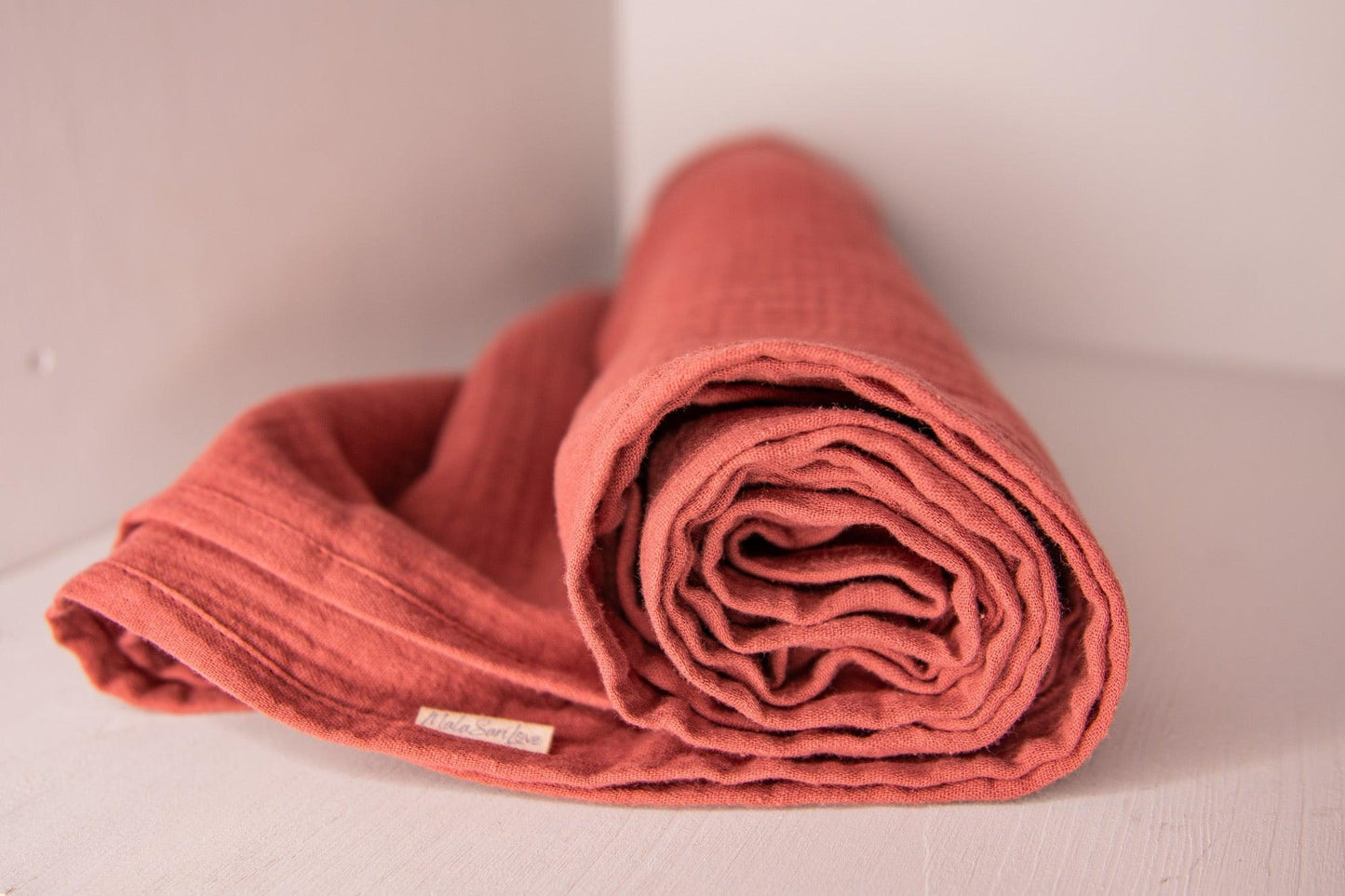 Musselin Schal *Fig Violet* - MalaSariLove